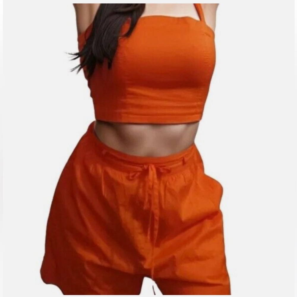 Jason Wu orange short set XS